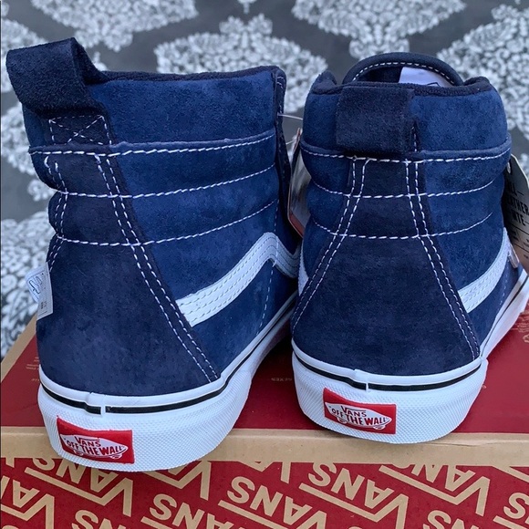 VANS SK8-Hi Mte Navy/True White WMNS - Picture 9 of 16